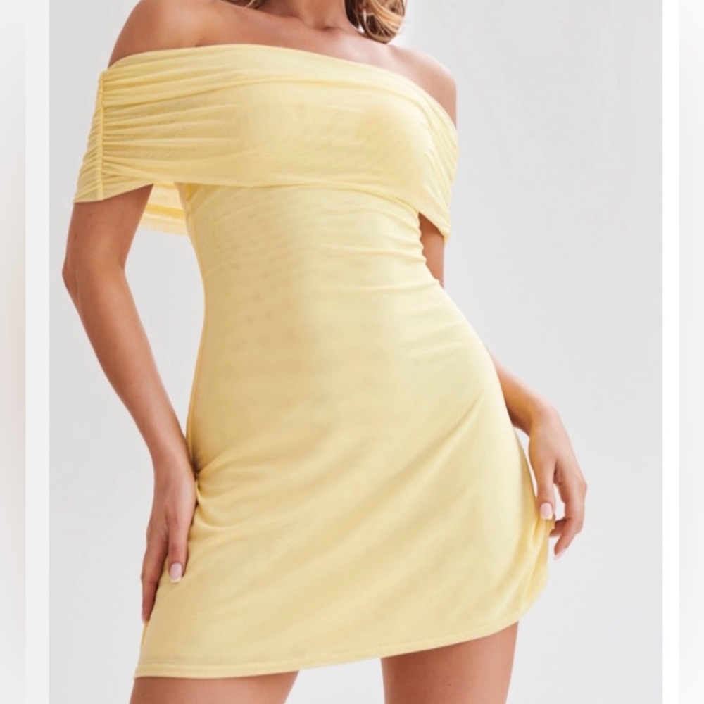 Meshki Yellow Dress
